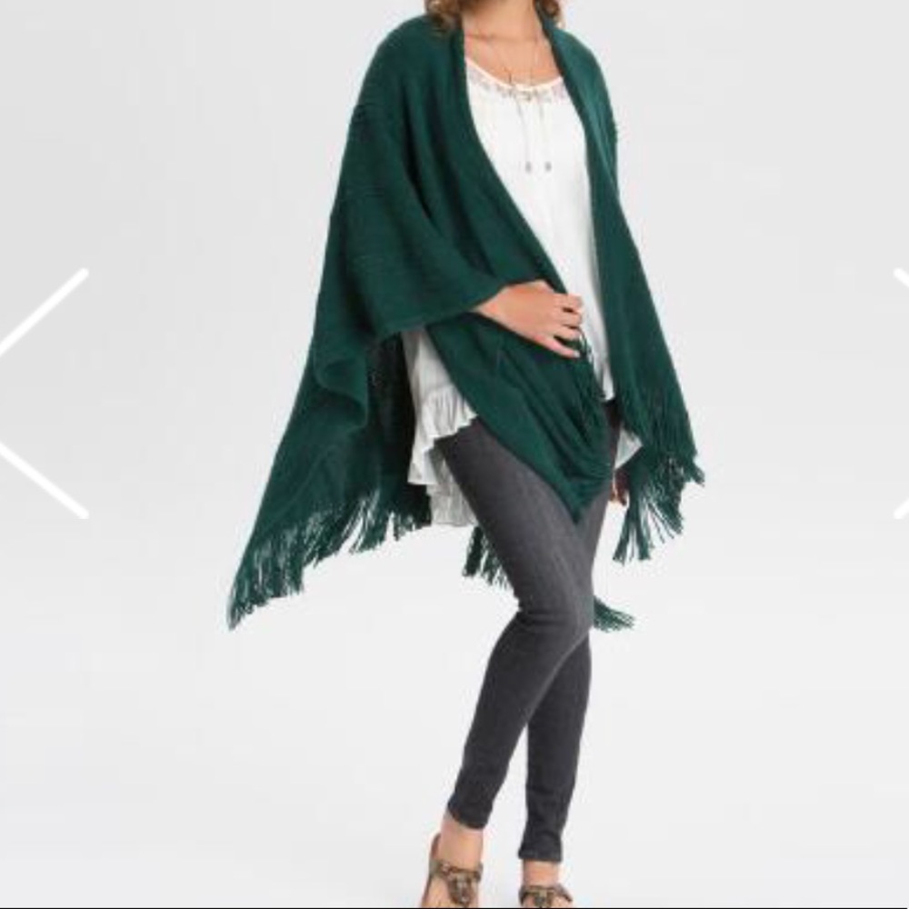World Market Emerald Green Wrap - Picture 3 of 8